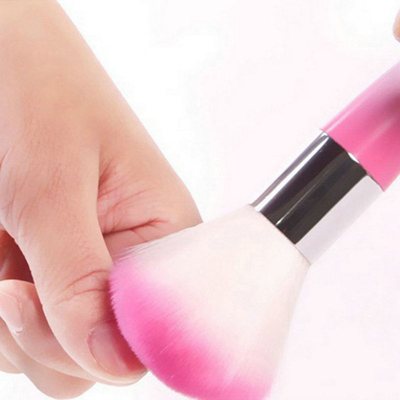 Nail Brushes Nail Art Dust Cleaner Acrylic UV Gel Nail Dust Brush Dust Powder Remover #R49