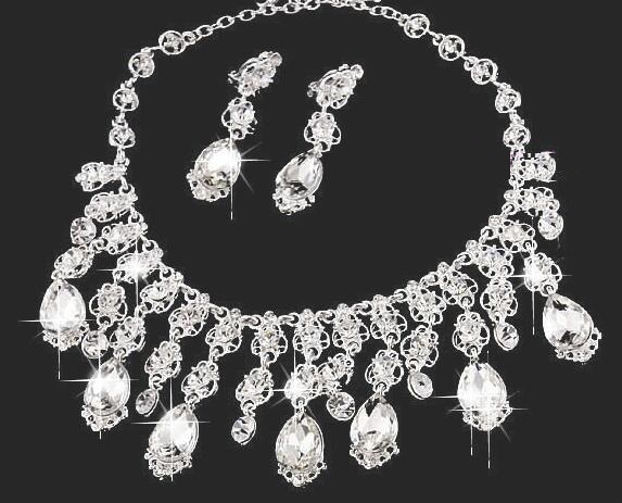Bridal crowns necklace Headbands Hair Bands Headpieces Bridal tiaras Wedding Jewelries Accessories Silver Crystals Rhinestone Pearls HT0128