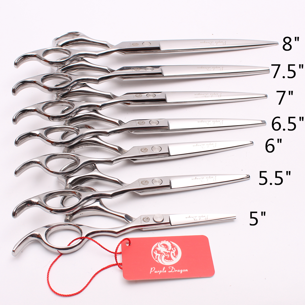 Z1006 5' 5.5' 6' 6.5' 7' 7.5' 8' 440C Purple Dragon Hairdressing Shears Cutting or Thinning Scissors Human or Pets Hair Style Tools Add Bag
Z1006 5' 5.5' 6' 6.5' 7' 7.5' 8' 440C Purple Dragon Hairdressing Shears Cutting or Thinning Scissors Human or Pets Hair Style Tools Add Bag