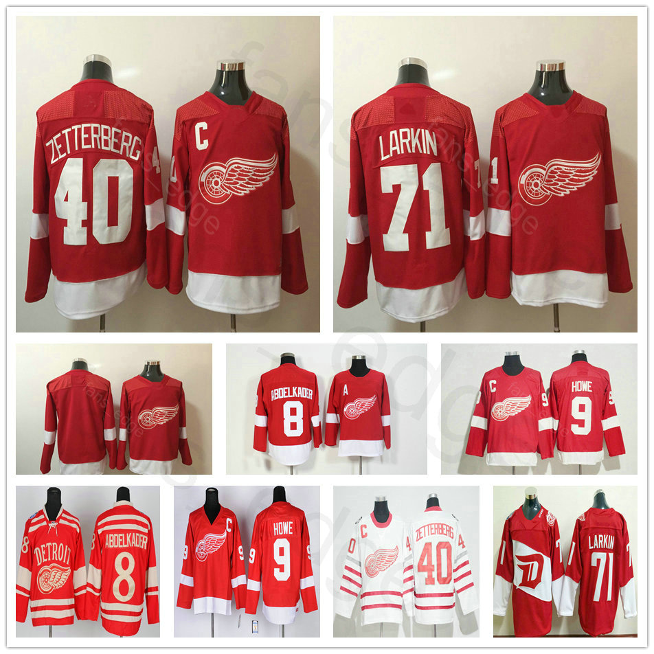 2018 New Brand Detroit Red Wings Hockey 8 Justin Abdelkader Jersey 9 Gordie Howe 40 Henrik Steve Yzerman 71 Larkin Jerseys, Gold old style
2018 New Brand Detroit Red Wings Hockey 8 Justin Abdelkader Jersey 9 Gordie Howe 40 Henrik Steve Yzerman 71 Larkin Jerseys, Gold old style