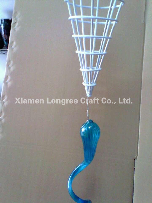 Wholesale Modern Design AC 110-240V LED Light Source Indoor Home Italy White Hand Blown Murano Glass Chandelier Pendant Light