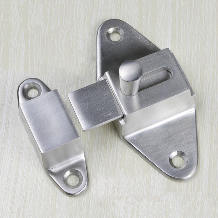 Door Bolt wooden Hardware window cabinet Lock stainless steel latch furniture bolt DIY household handmade part