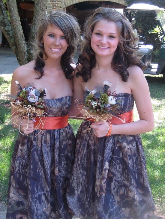 2016 Camo Coutry Bridesmaid Dress Sweetheart A Line orange ribbon Knee length Custom Made Women Wedding Party Gown maid of Honor
2016 Camo Coutry Bridesmaid Dress Sweetheart A Line orange ribbon Knee length Custom Made Women Wedding Party Gown maid of Honor