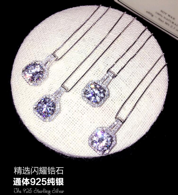 Simple 925 Sterling Silver Micro Pave Shiny Square Zircon Fine Box Chain Collar bone Korean Short Pendant Necklaces Top Quality
Simple 925 Sterling Silver Micro Pave Shiny Square Zircon Fine Box Chain Collar bone Korean Short Pendant Necklaces Top Quality