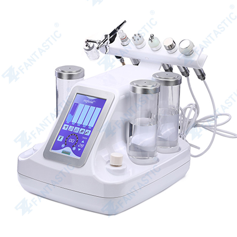 Portable 6 in 1 Hydro Dermabrasion Water Oxygen jet Peeling Diamond Skin Lifting Skin Care SPA Machine