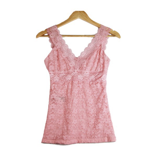 Wholesale-Cheap&High Quality Women Sexy Lace Floral T-shirt Tank Tops Sleeveless Stretch Crochet Vest Blouse Free Shipping