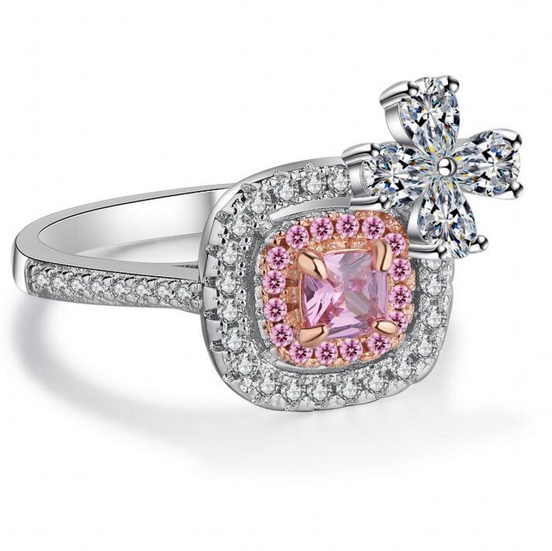 Victoria Wieck choucong Luxury Jewelry 925 Sterling Silver Cushion Shape Pink Topaz CZ Diamond Party Gemstones Women Wedding Bow Flower Ring
Victoria Wieck choucong Luxury Jewelry 925 Sterling Silver Cushion Shape Pink Topaz CZ Diamond Party Gemstones Women Wedding Bow Flower Ring