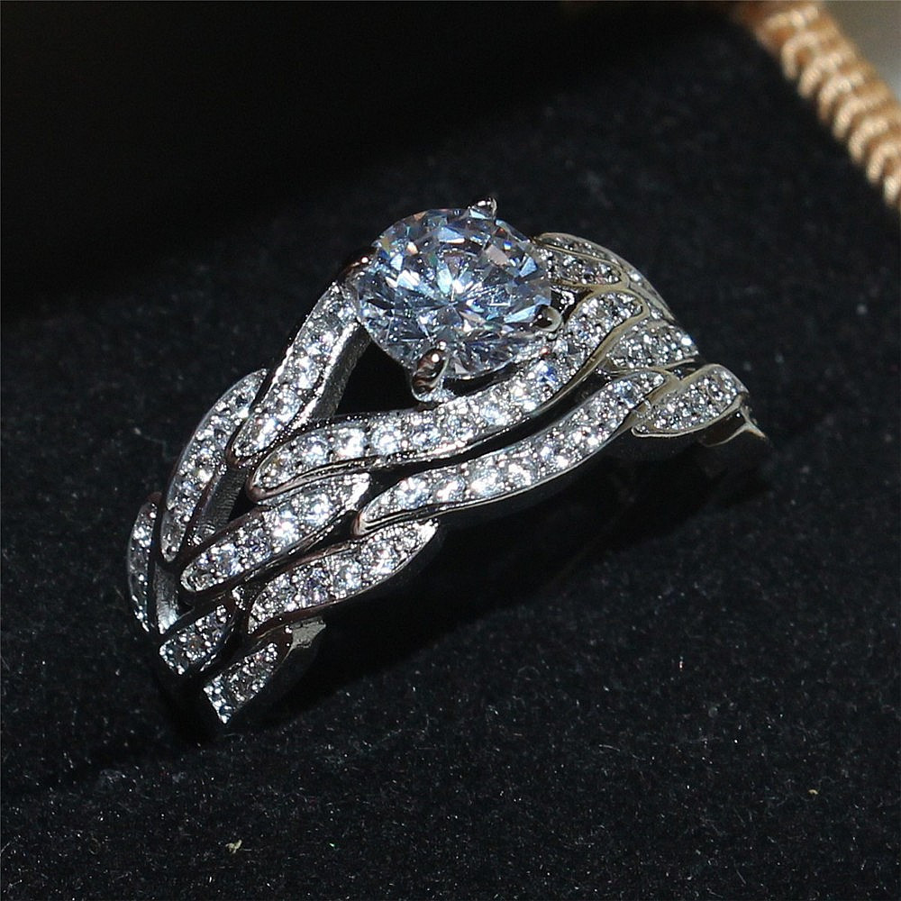 2016 New Personality Mix and Match Fashion Wedding Ring Set For Women's Luxury Quality Gemstone Engagement 10KT White Gold Filled Jewelry
2016 New Personality Mix and Match Fashion Wedding Ring Set For Women's Luxury Quality Gemstone Engagement 10KT White Gold Filled Jewelry
