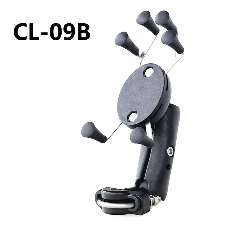 Universal Adjustable Motorcycle Bike Bicycle Car Mobile Phone Holder Shockproof Handlebar Mount for Samsung LG iPhone X 8 7 6 6s Plus