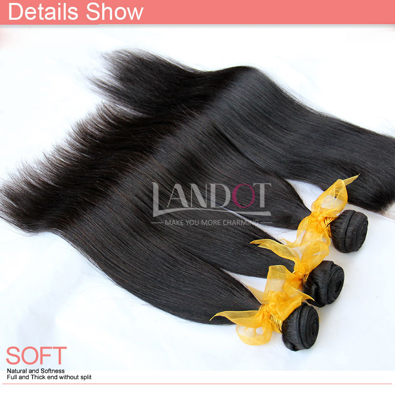 5Pcs Lot Malaysian Straight Virgin Human Hair Weaves With Lace Closure Unprocessed Malaysian Straight Hair 4 Bundles And Closures Soft Full