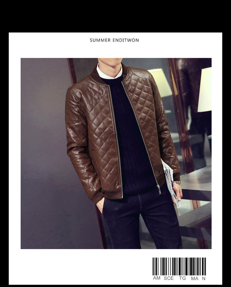 Wholesale-M--3XL New Men's Leather Jacket Menleather Jaqueta Couro Masculino Bomber Bikerleather Jackets For Men Skin Jacket Coat, Coffee
Wholesale-M--3XL New Men's Leather Jacket Menleather Jaqueta Couro Masculino Bomber Bikerleather Jackets For Men Skin Jacket Coat, Coffee