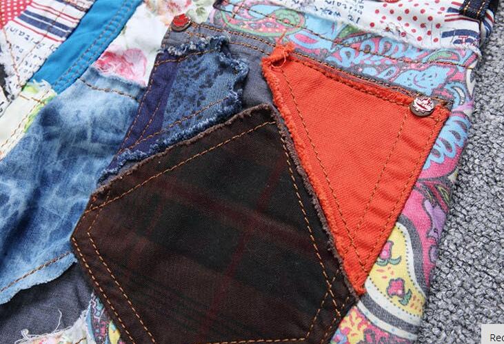 Mens Jeans New arrive Personality men's Patchwork Fashion famous Brand clothing Mens Jeans homme Ripped gym warm men