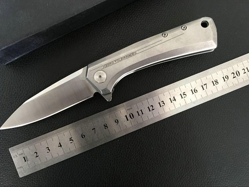 ZT0808 Zero Tolerance Tactical Folding Knife 100% D2 Blade Ball Bearing Stainless Steel Handle Camping Survival Pocket EDC Tool Collection
ZT0808 Zero Tolerance Tactical Folding Knife 100% D2 Blade Ball Bearing Stainless Steel Handle Camping Survival Pocket EDC Tool Collection