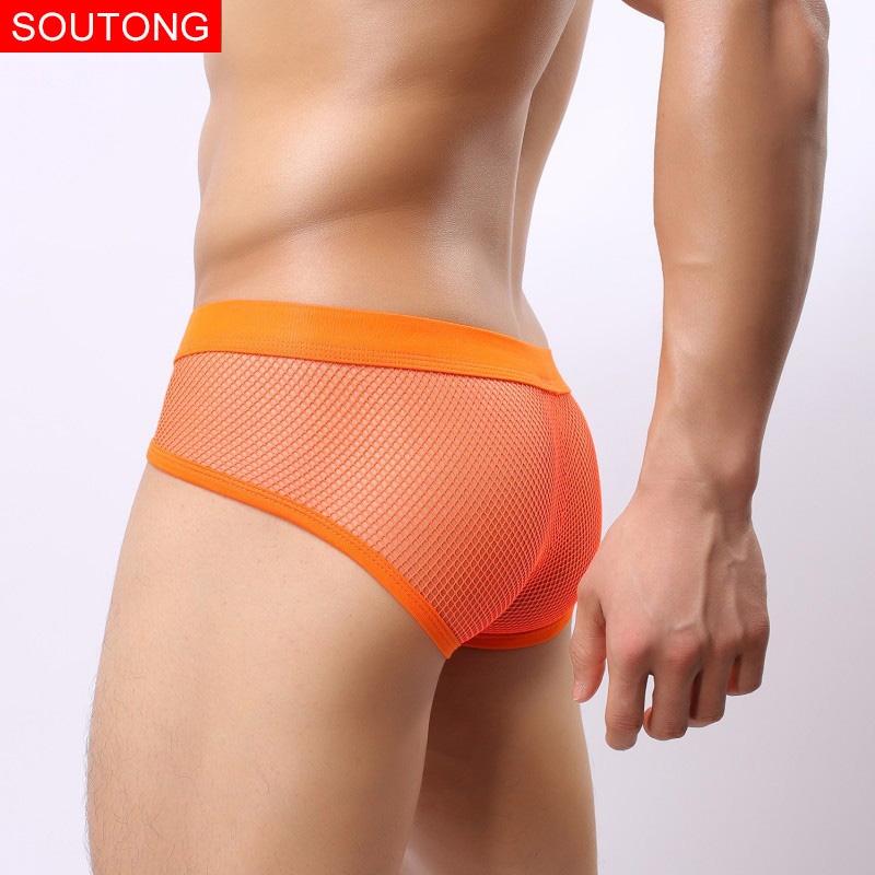 Soutong Sexy Men Underwear Transparent Mesh Mens Boxers Briefs Cotton Cueca Gay Male Underwear Sexy Men's Briefs, Yellow
Soutong Sexy Men Underwear Transparent Mesh Mens Boxers Briefs Cotton Cueca Gay Male Underwear Sexy Men's Briefs, Yellow