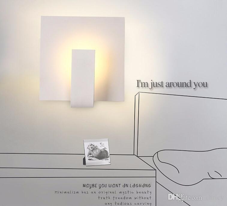 modern wall sconces 3w led wall lights bedside dining living room lamps for home indoor lighting fixture