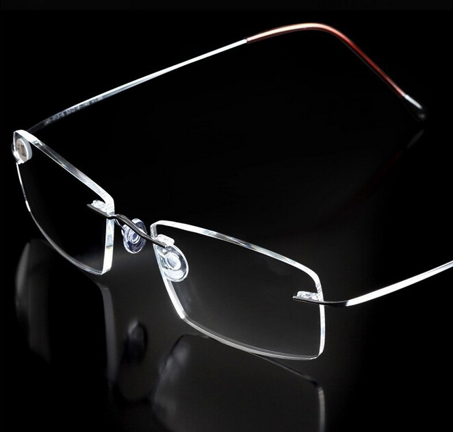 Rimless Ultra light Flexible Memory Titanium Reading Glasses Diopter +1.00,+1.50,+2.00,+2.50,+3.00,+3.50 от DHgate WW