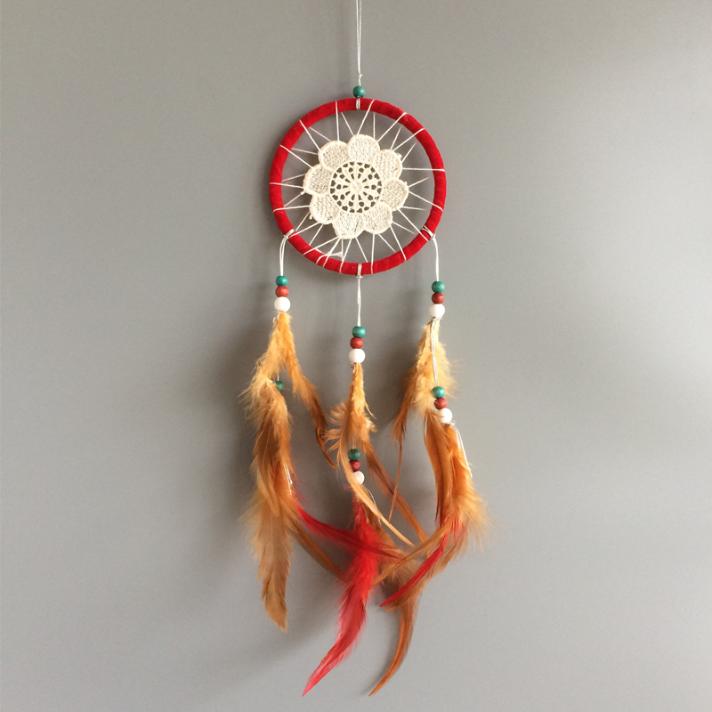 12pcslot in mixed colors 11cm DIA Dream Catcher Decor Car Decor Home Decorations Birthday Party Holiday Gift Lover Gift34476721573344