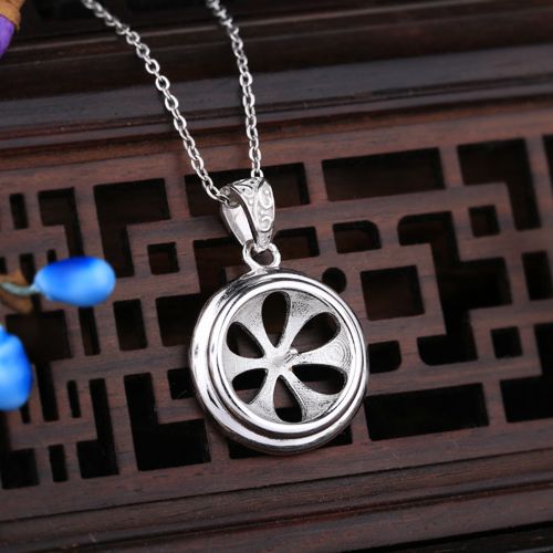 Real Sterling Silver 925 Plated White Gold Semi Mount Pendant for 10-11mm Pear or Round Bead Fine Jewelry Setting
Real Sterling Silver 925 Plated White Gold Semi Mount Pendant for 10-11mm Pear or Round Bead Fine Jewelry Setting
