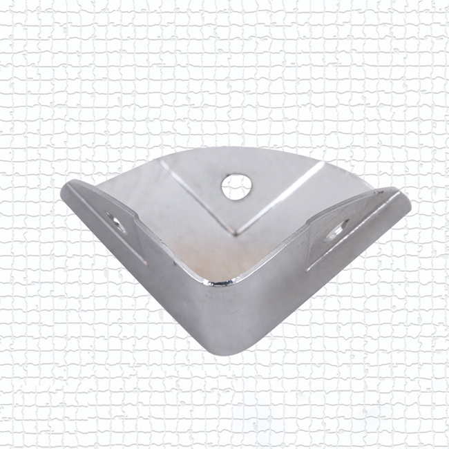 28mm -metal corner Wooden luggage corner bracket aluminum cases stereo Air bag corner furniture hardware parts