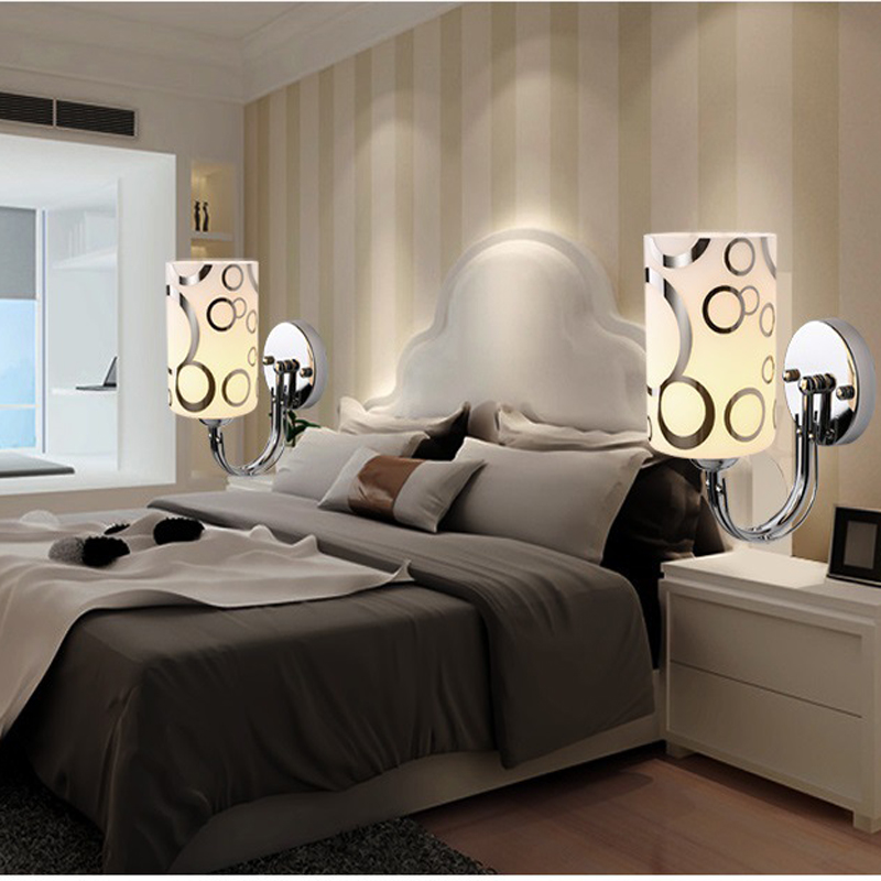 E27 Lampe murale Moderne Simple Simple Style LED Lampe murale de lit de chevet pour la chambre à coucher