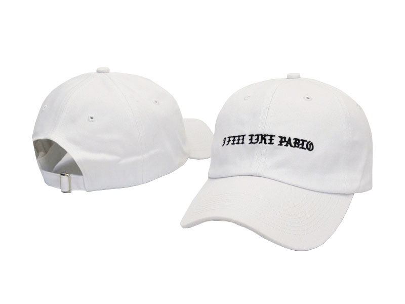 Brand New I FEEL LIKE PABLO Baseball Cap 100% cotton 5 colors Strapback snapback Adjustable hat, Blue;gray
Brand New I FEEL LIKE PABLO Baseball Cap 100% cotton 5 colors Strapback snapback Adjustable hat, Blue;gray
