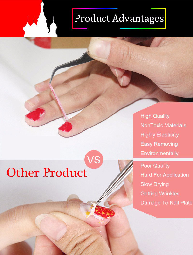 Peel Off Liquid Tape From Nail Polish Protection Finger Skin Cream White Latex Protected Glue Easy Clean Tape Cream Nail Polish