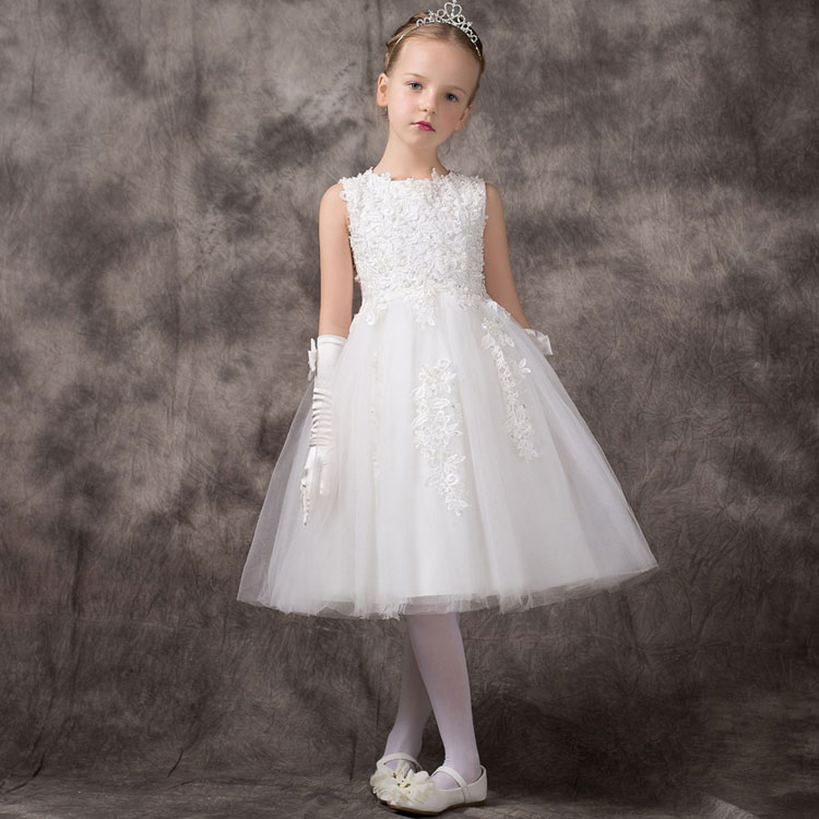 Elegant White Beading Satin Tulle Girls Wedding Dresses Big Bow Girl Party Birthday Dresses Baby Girl Christmas Deluxe Dress 2-11Y
Elegant White Beading Satin Tulle Girls Wedding Dresses Big Bow Girl Party Birthday Dresses Baby Girl Christmas Deluxe Dress 2-11Y