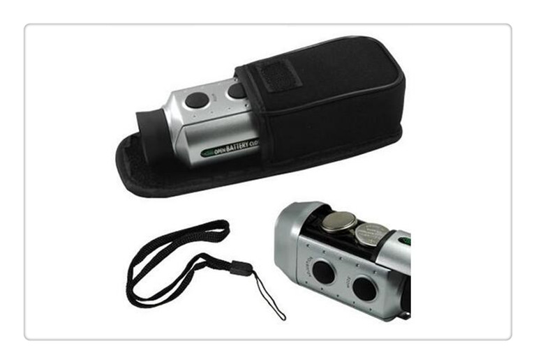 US Portable Mini Digital 7X Golf Scope Range Finder Distance 1000m With Padded Case Newest