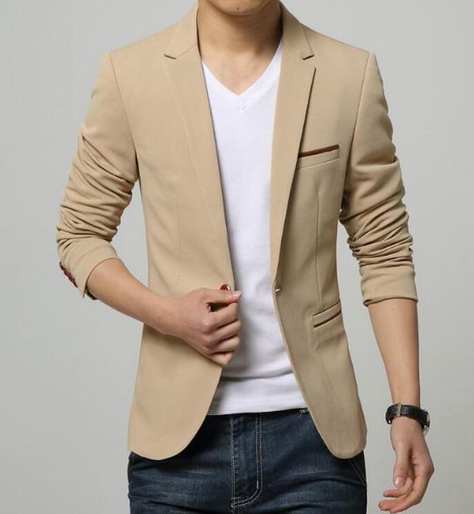 2016 Spring and Autumn New Mens slim fit fashion cotton blazer Suit Jacket Male blazers Mens coat Wedding dress, Another black
2016 Spring and Autumn New Mens slim fit fashion cotton blazer Suit Jacket Male blazers Mens coat Wedding dress, Another black
