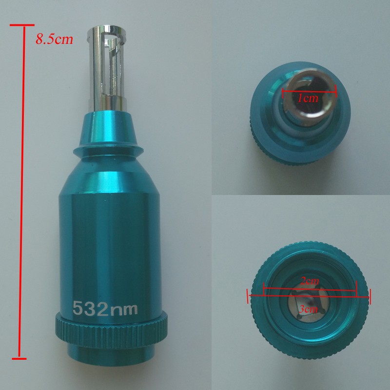 1064nm 532nm lens laser tips head for tattoo removal machine ND YAG laser headle tips lens
