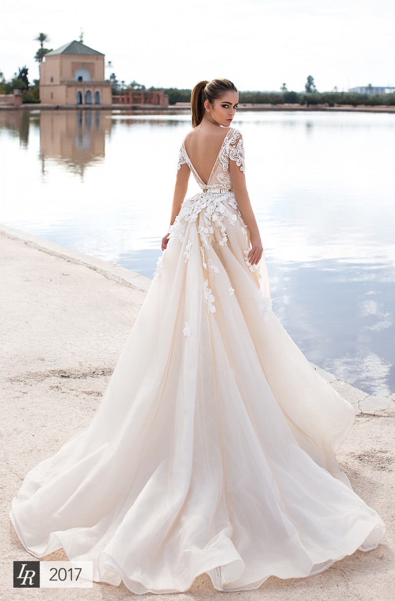 Llorenzorossib Ridal Wedding Dresses Wish Sash Sexy Backless Custom Made Bridal Gowns Applique Detachable Mermaid Wedding Dress