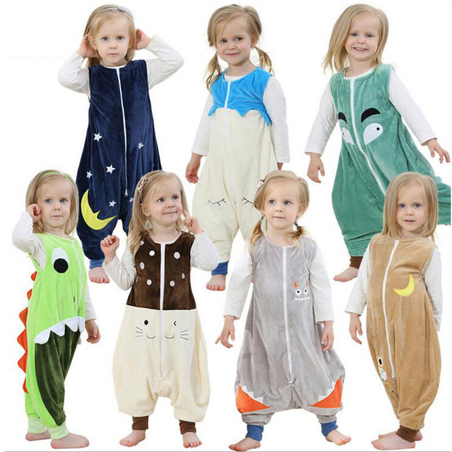 Autumn Flannel Warm Sleeping Bag Kids Jumpsuit Prevent Kick Quilt Baby Cartoon Blanket Sleeper Children Footed One-Piece Pajamas, 7 color you can choose
Autumn Flannel Warm Sleeping Bag Kids Jumpsuit Prevent Kick Quilt Baby Cartoon Blanket Sleeper Children Footed One-Piece Pajamas, 7 color you can choose