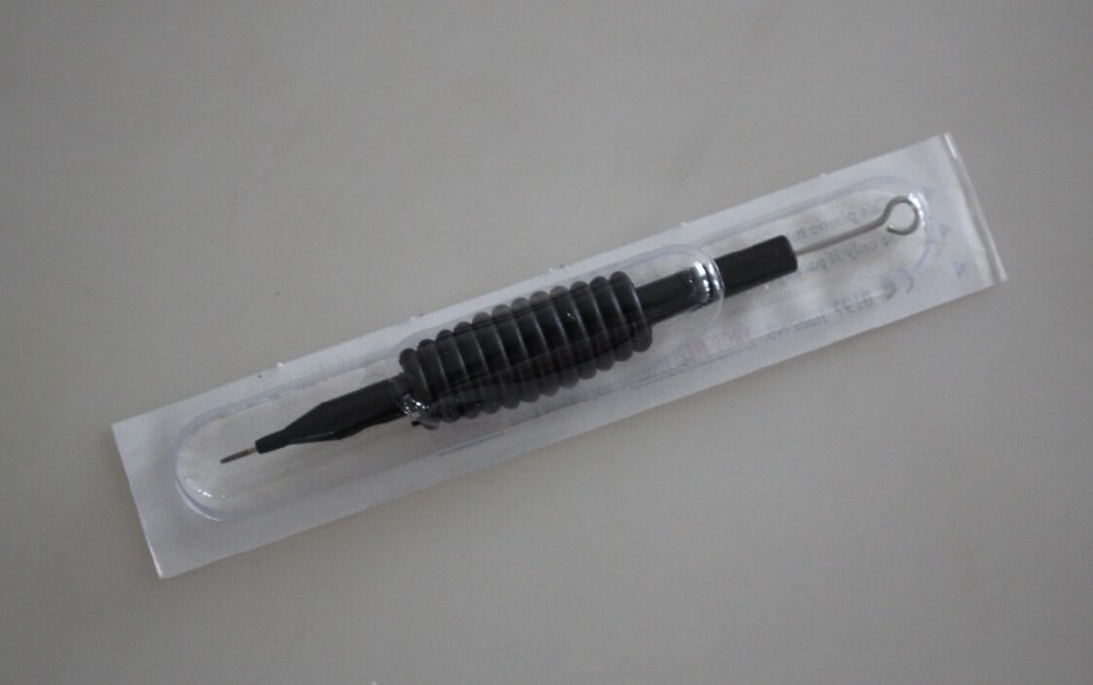 X Disposable Tattoo Grips Tube With Needles Assorted 9RS Size 3/4" (19mm) For Ink Cups Grip Kits1