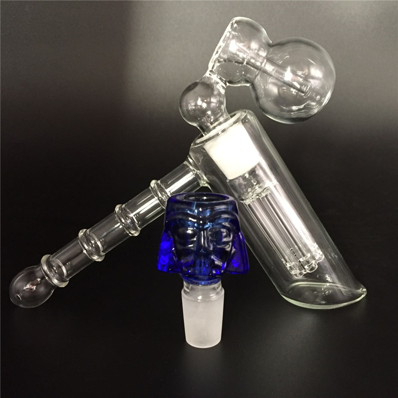 Glass Hammer 6 Arm tree Percolator Bubbler with Calabash Design Tobacco bowl 18.8mm joint size Smoking Pipes
Glass Hammer 6 Arm tree Percolator Bubbler with Calabash Design Tobacco bowl 18.8mm joint size Smoking Pipes