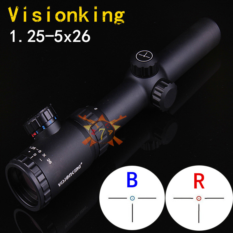 Free Shipping! Visionking 1.25-5x26 hunting rifle scope, perfect for .223 AR15 M16 Three Pin Reticle Riflescope
Free Shipping! Visionking 1.25-5x26 hunting rifle scope, perfect for .223 AR15 M16 Three Pin Reticle Riflescope