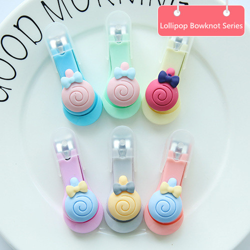 Nail Clippers Scissors Manicure Tools Stainless Steel 20pcs Mixed Colors High Quality Cute Cartoon Animal Pet Fruit