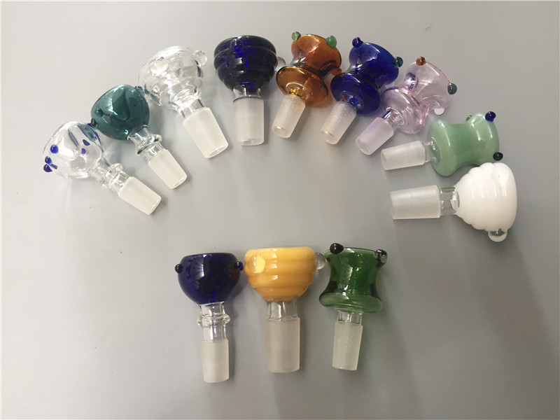 MIX style Thick silde Glass bowl Piece male 14mm 18mm Joint Bowls for water Bubber Smoking Bongs smoking Accessories For oil rig Bongs
MIX style Thick silde Glass bowl Piece male 14mm 18mm Joint Bowls for water Bubber Smoking Bongs smoking Accessories For oil rig Bongs