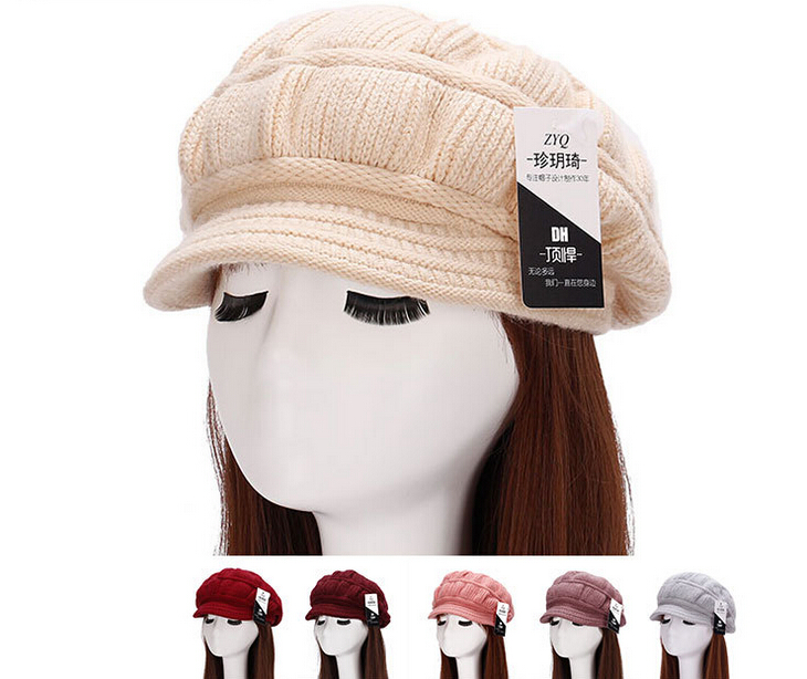 Fashion Ladies Crochet Knitting Wool Hat Winter Warm Stingy Brim Caps Warmer Peaked Beanie Beret Free Shipping, Multi
Fashion Ladies Crochet Knitting Wool Hat Winter Warm Stingy Brim Caps Warmer Peaked Beanie Beret Free Shipping, Multi