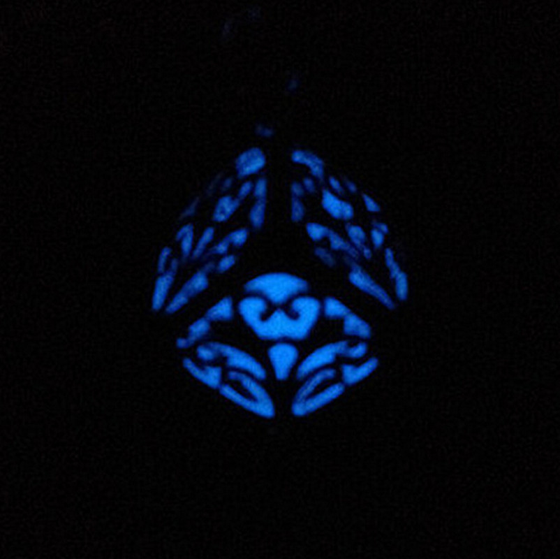Wholesale-Steampunk Pretty Magic Round Fairy Locket Glow In The Dark Pendant Necklace Gift Glowing Luminous Vintage Necklaces P1176