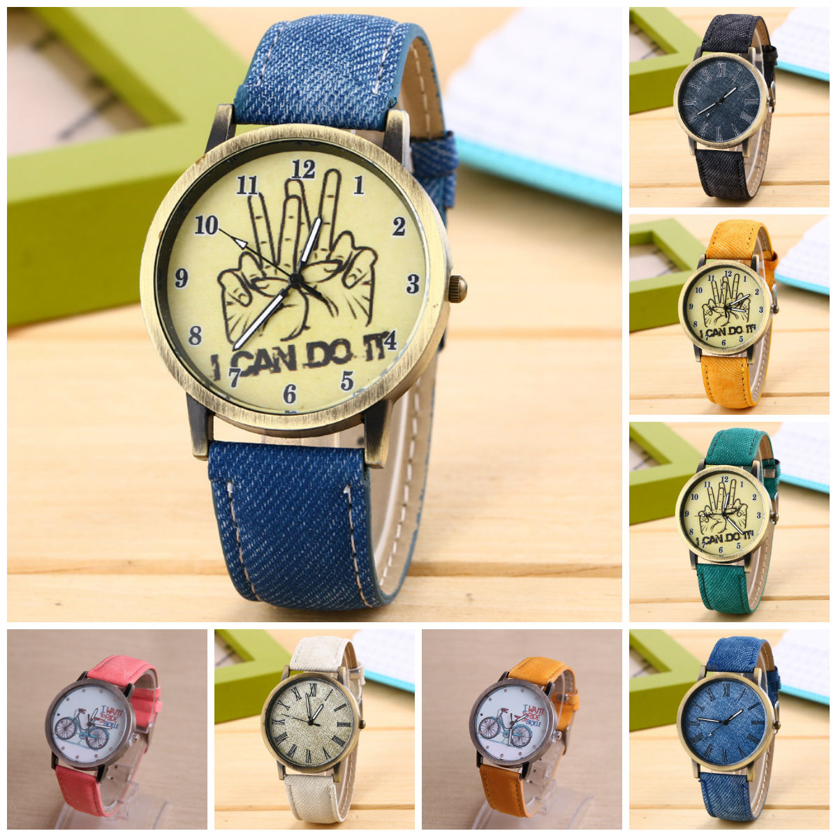Watches for women 9 Colors retro color new men Quartz watches numerals Faux men Hours clock Casual Leather watch, Multi-color
Watches for women 9 Colors retro color new men Quartz watches numerals Faux men Hours clock Casual Leather watch, Multi-color