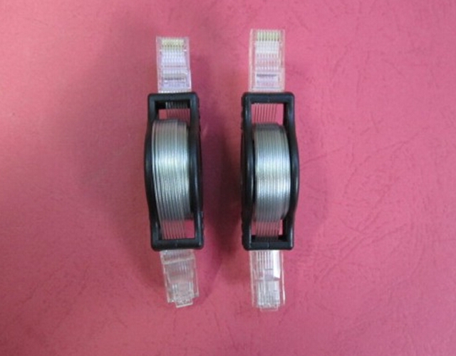 Free shipping 4.9FT Portable Retractable RJ45 Ethernet Wire LAN Cord Internet Network Cable