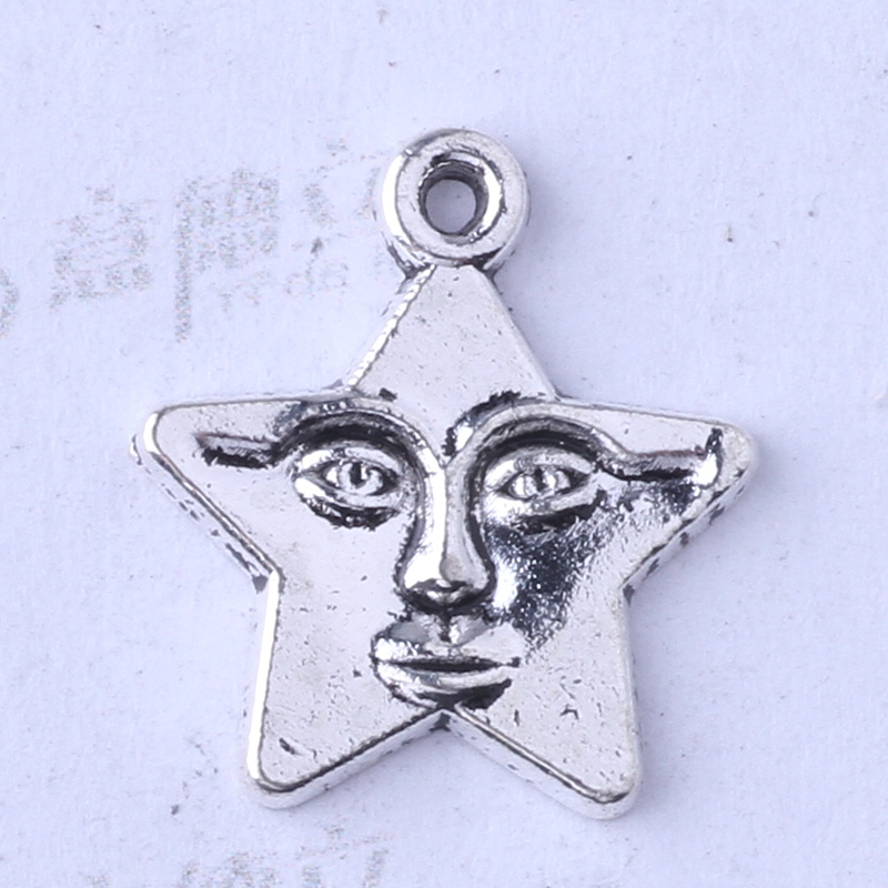 Star Pendant bead antique Silver/bronze fit Necklace 16*14mm DIY Jewelry Zinc alloy 400pcs/lot 3387, Bronze;silver
Star Pendant bead antique Silver/bronze fit Necklace 16*14mm DIY Jewelry Zinc alloy 400pcs/lot 3387, Bronze;silver