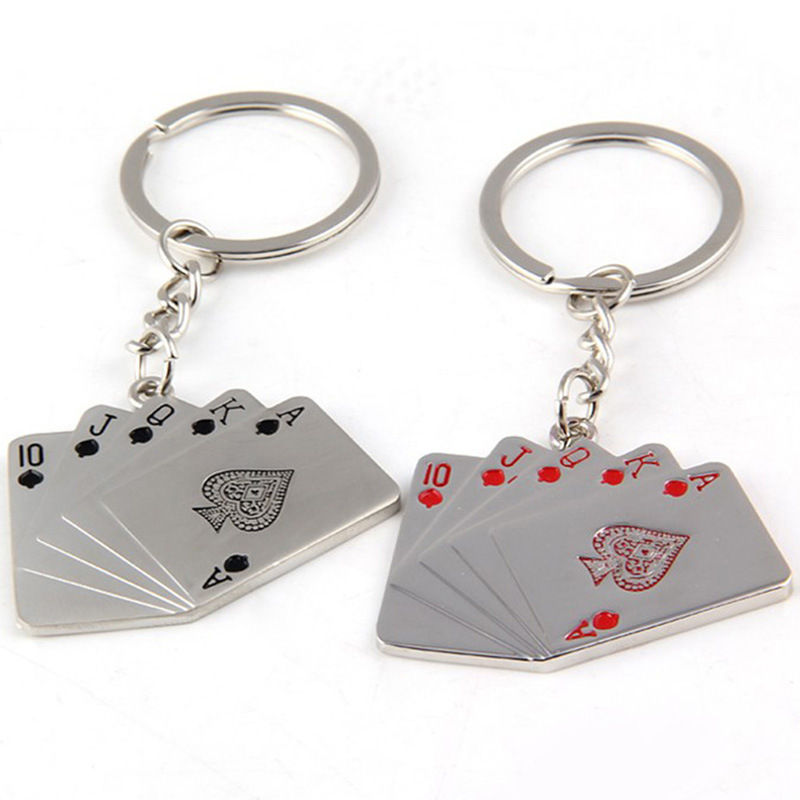Wedding Supplies Keychain Favors Fashion Metal Playing Cards Key chain Poker Key Ring Baby Shower Party Gifts
Wedding Supplies Keychain Favors Fashion Metal Playing Cards Key chain Poker Key Ring Baby Shower Party Gifts
