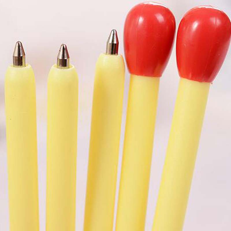 100pcs/ 0.5mm Novelty Toys Pen Funny Pens Ballpoint Pens Student Kid Writing Supplies Gift Decorative Pen Papelaria