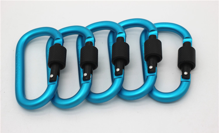 Promotion Gift Outdoor Gadgets Gear Convenient to Carry Carabiner Aquarius Buckle Hang up Bottle Mixed Color