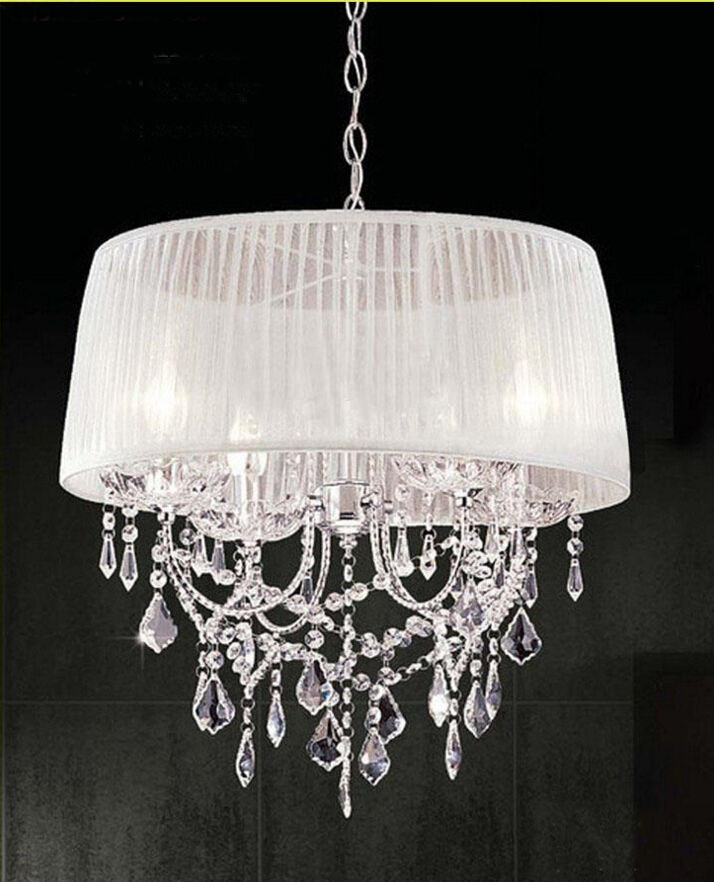 Modern K9 Crystal Chandelier Light With Fabric Shade Lampshade LED Chandelier Ceiling light Fashion pendant light #19
Modern K9 Crystal Chandelier Light With Fabric Shade Lampshade LED Chandelier Ceiling light Fashion pendant light #19
