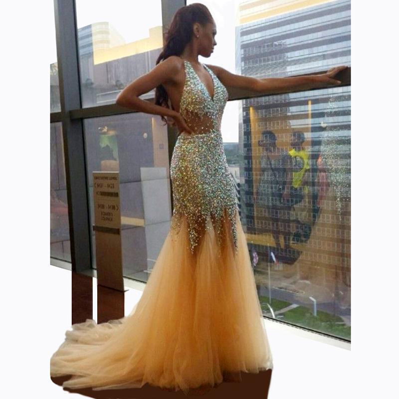 Shiny Charming Glitz Crystals Sequined Bodice SexyUnique Prom Dresses Long Modern Backless Champagne Tulle Bling Bling Pageant Gowns, Fuchsia
Shiny Charming Glitz Crystals Sequined Bodice SexyUnique Prom Dresses Long Modern Backless Champagne Tulle Bling Bling Pageant Gowns, Fuchsia