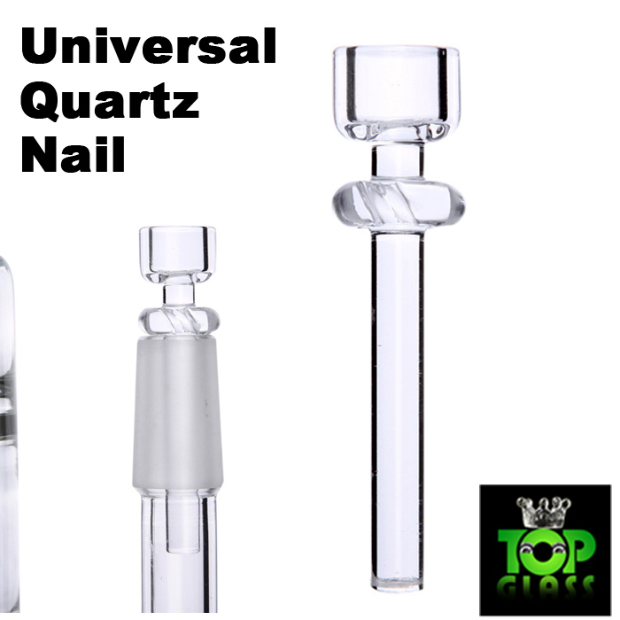 19mm Universal Oil Quartz Nail With 3 Cuts 3 Gap On The Middle Part For High Air Flow Real Quartz
19mm Universal Oil Quartz Nail With 3 Cuts 3 Gap On The Middle Part For High Air Flow Real Quartz