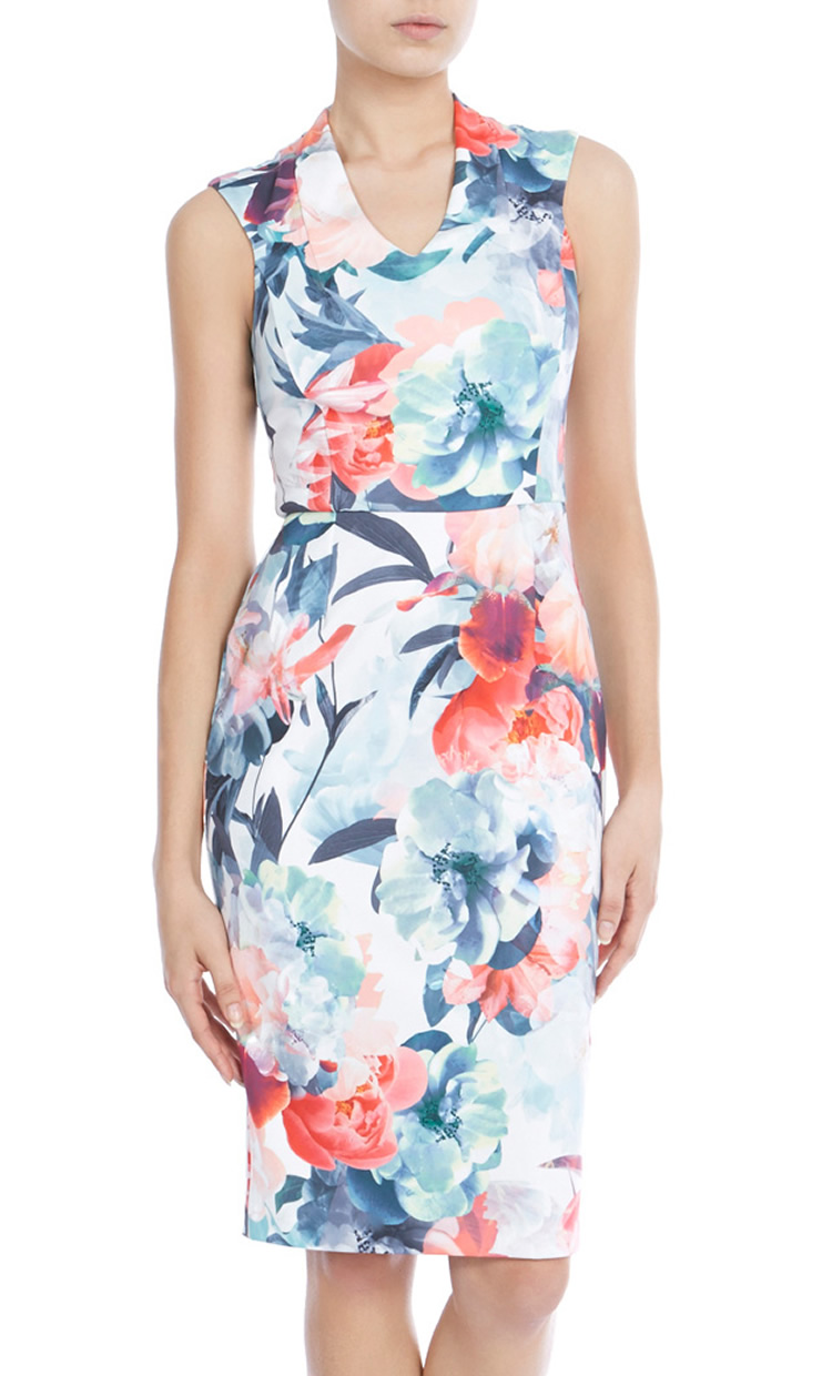 Floral Flower Print Women Sheath Dress V-Neck Sleeveless Casual Dresses 084A697, As pictures
Floral Flower Print Women Sheath Dress V-Neck Sleeveless Casual Dresses 084A697, As pictures
