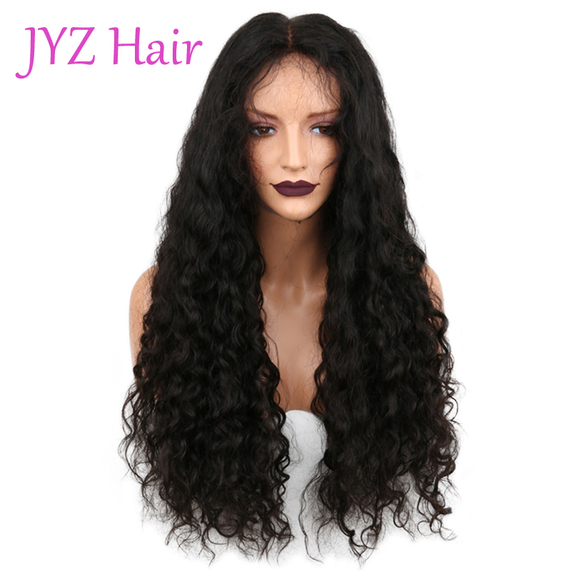 Full Lace Deep Wave Human Hair Wigs With Baby Hair Pre Plucked Hairline Brazilian Indian Malaysian Peruvian Remy Hair Lace Front Wigs